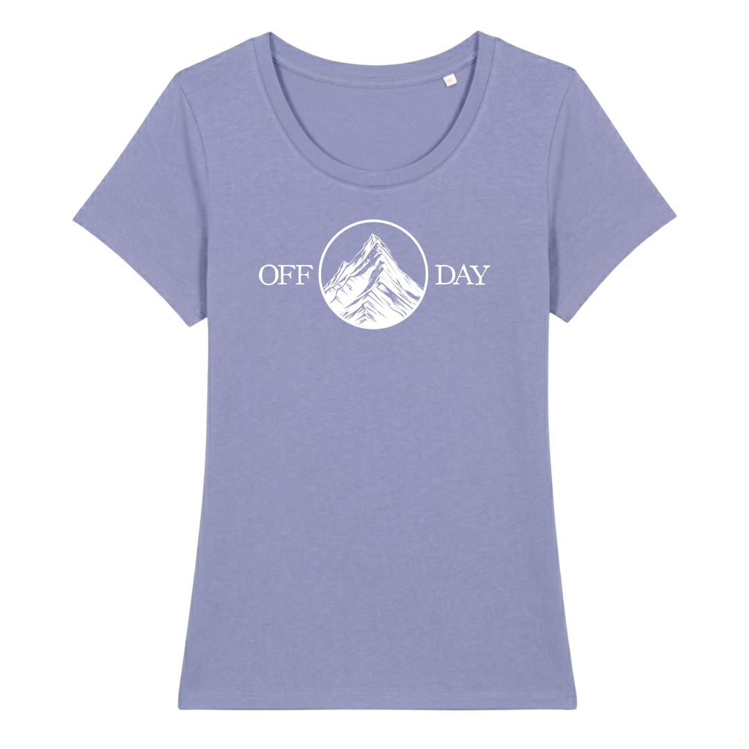 Off Day Frauen Shirt mit lustigem Spruch, weitere Ansicht