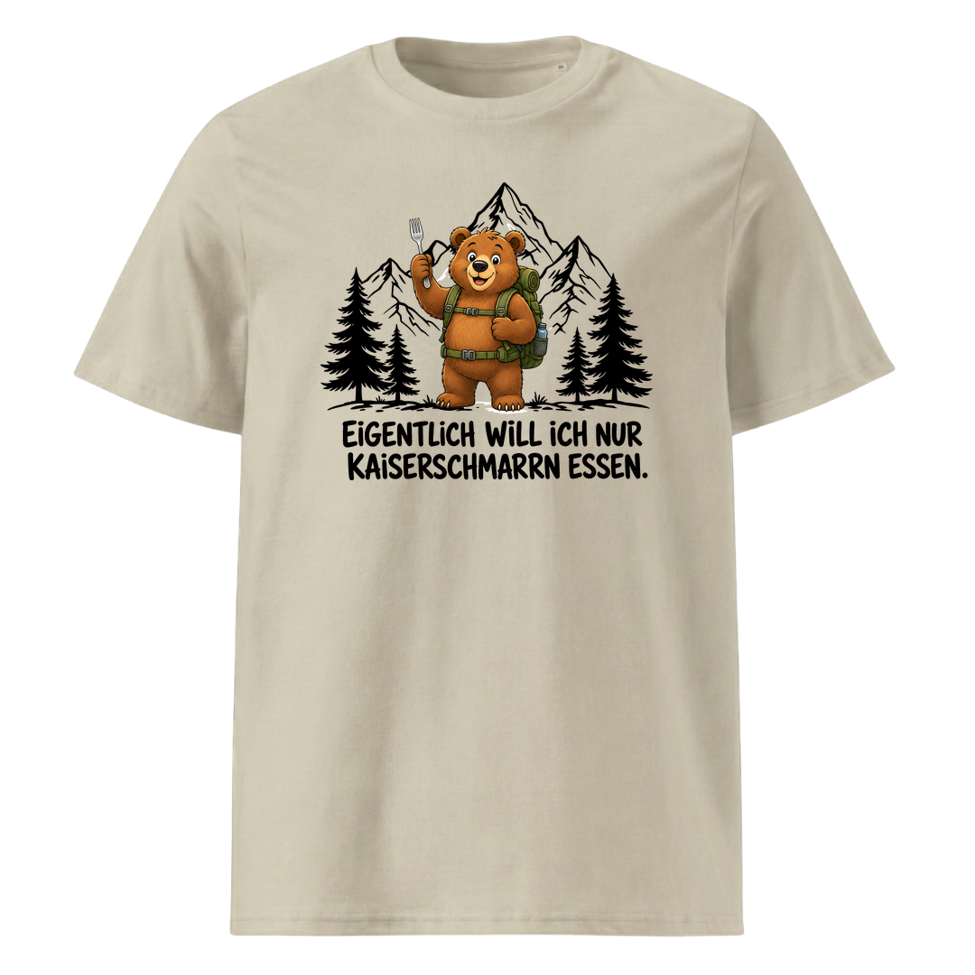 Kaiserschmarrn Bär T-Shirt Unisex Beige