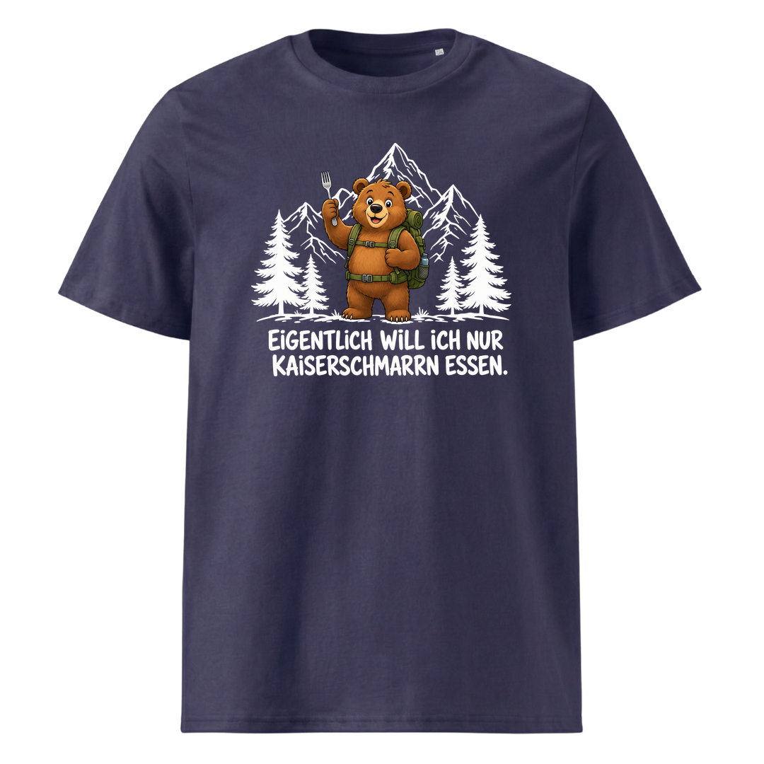 Kaiserschmarrn Bär T-Shirt Unisex Navy