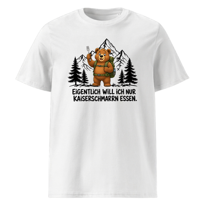 Kaiserschmarrn Bär T-Shirt Unisex Weiß