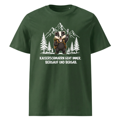 Kaiserschmarrn Dachs T-Shirt Unisex Grün