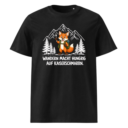 Kaiserschmarrn Fuchs T-Shirt Unisex Schwarz
