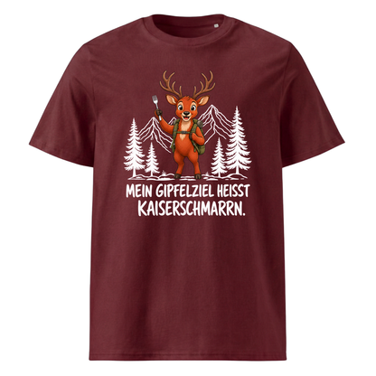 Kaiserschmarrn Hirsch T-Shirt Unisex Burgunder