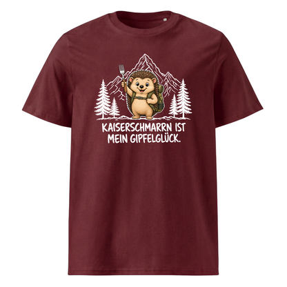Kaiserschmarrn Igel T-Shirt Unisex Burgunder
