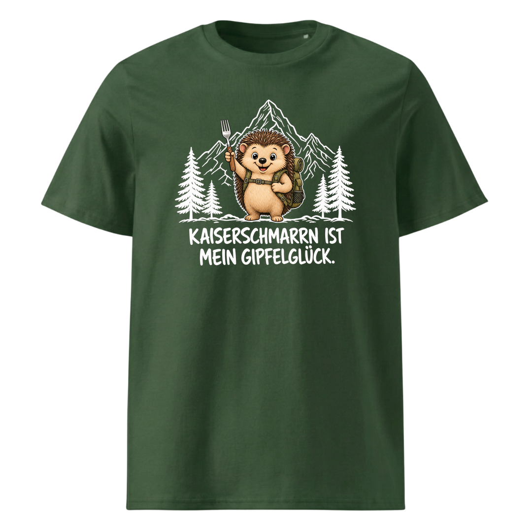Kaiserschmarrn Igel T-Shirt Unisex Grün