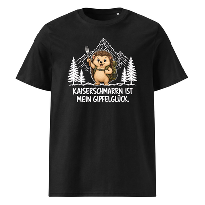 Kaiserschmarrn Igel T-Shirt Unisex Schwarz