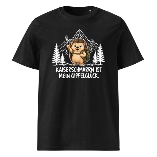 Kaiserschmarrn Igel T-Shirt Unisex Schwarz
