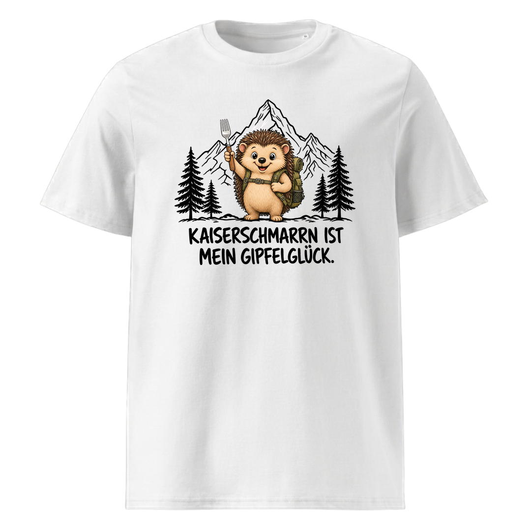 Kaiserschmarrn Igel T-Shirt Unisex Weiß