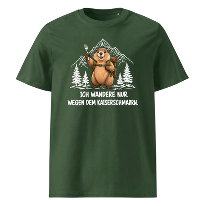 Kaiserschmarrn Murmeltier T-Shirt Unisex Grün