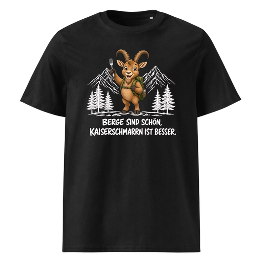 Kaiserschmarrn Steinbock T-Shirt Unisex Schwarz