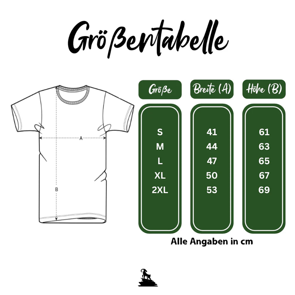 Berg im Herz Frauen Shirt mit Bergmotiv, Produktansicht