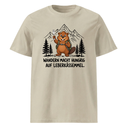 Leberkässemmel Murmeltier T-Shirt Unisex Beige