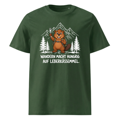 Leberkässemmel Murmeltier T-Shirt Unisex Grün