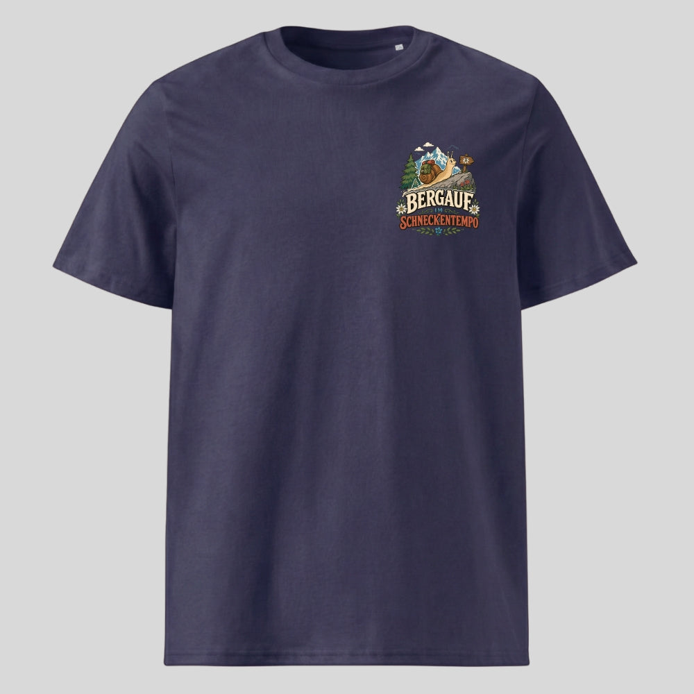 Bergauf im Schneckentempo T-Shirt Unisex
