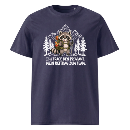 Proviant Waschbär T-Shirt Unisex Navy