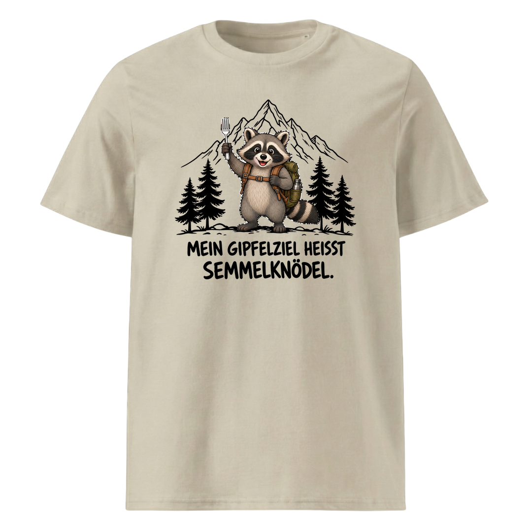 Semmelknödel Waschbär T-Shirt Unisex Beige