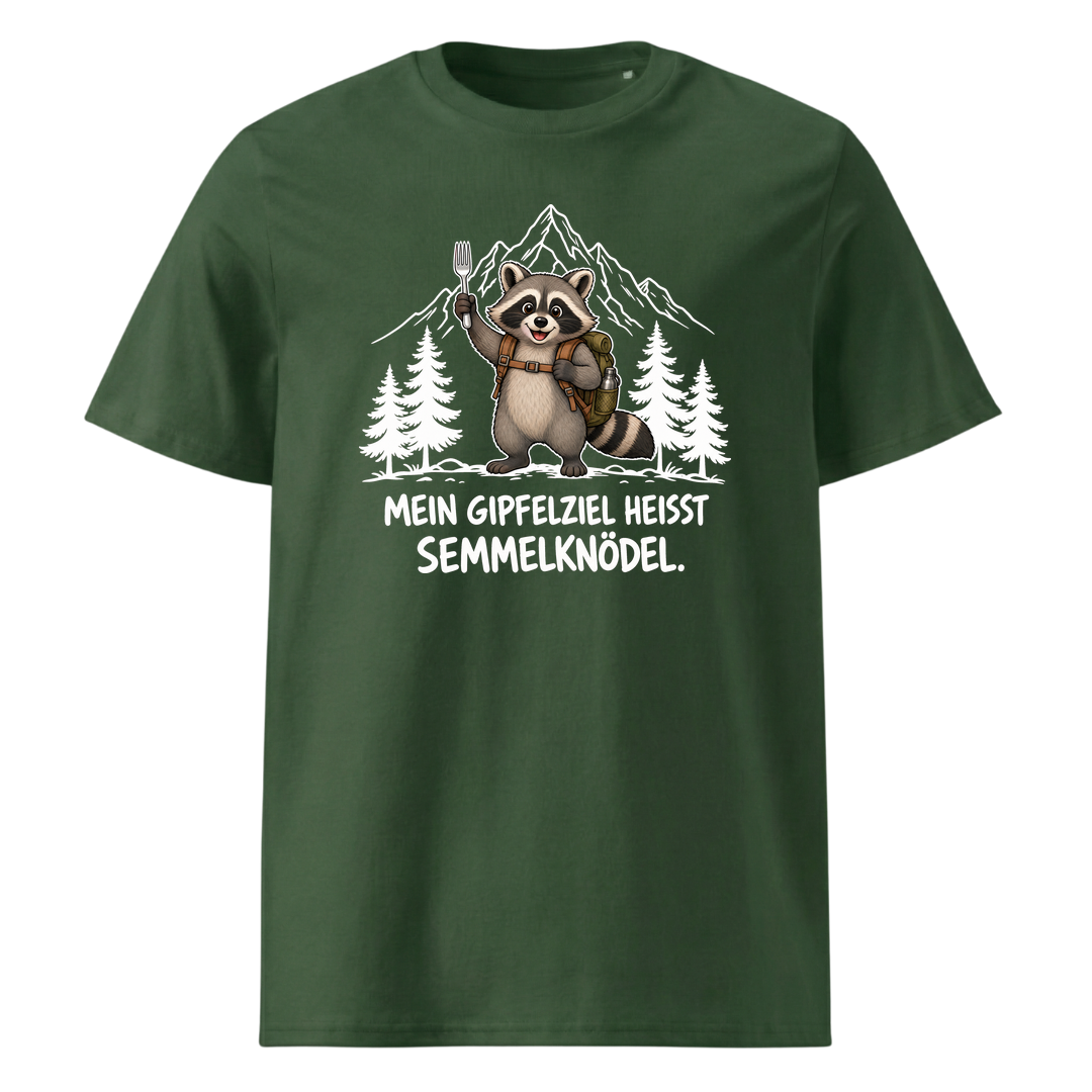 Semmelknödel Waschbär T-Shirt Unisex Grün