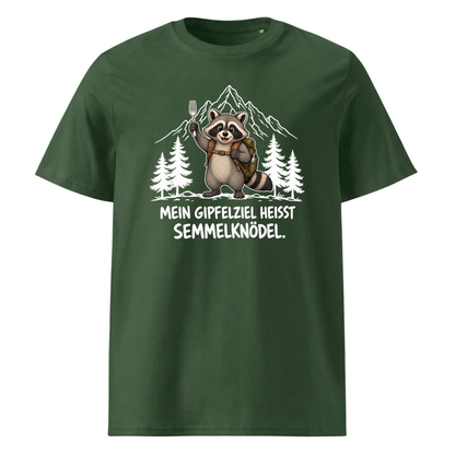 Semmelknödel Waschbär T-Shirt Unisex Grün