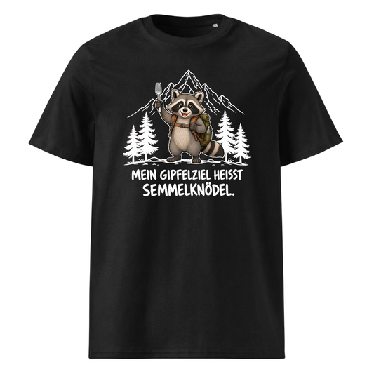 Semmelknödel Waschbär T-Shirt Unisex Schwarz