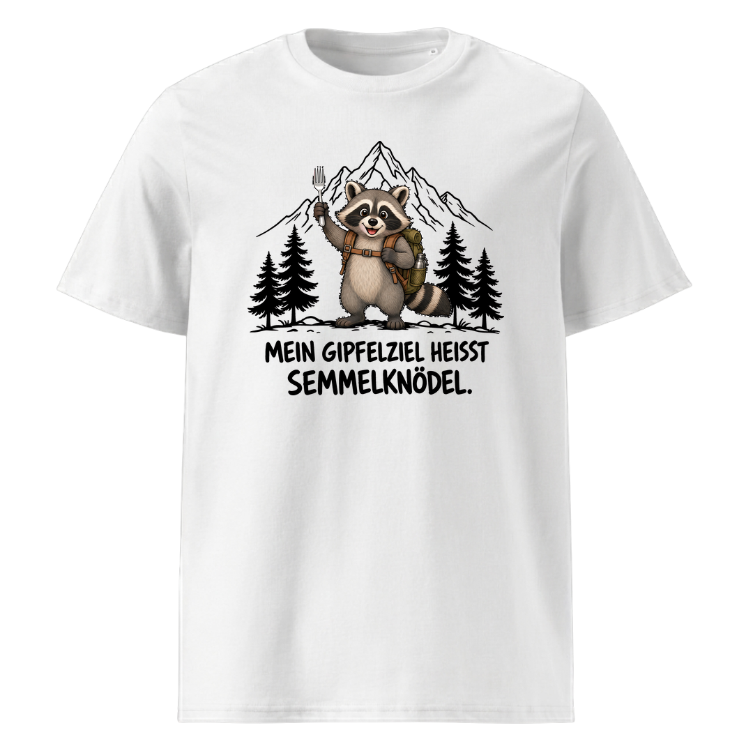 Semmelknödel Waschbär T-Shirt Unisex Weiß