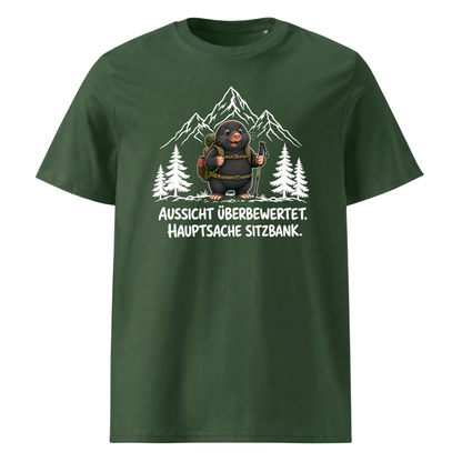Sitzbank Maulwurf T-Shirt Unisex Grün