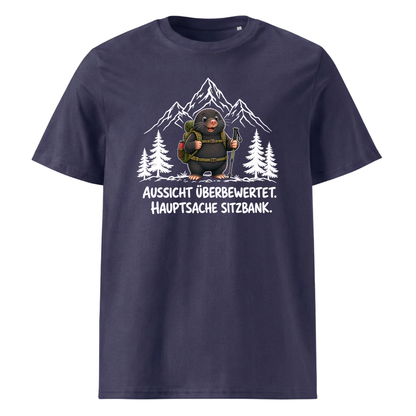 Sitzbank Maulwurf T-Shirt Unisex Navy
