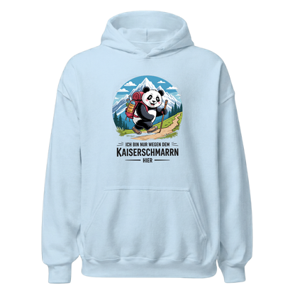 Kaiserschmarrn Panda Hoodie Unisex mit Panda-Motiv, Print Nahaufnahme