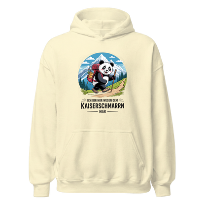 Kaiserschmarrn Panda Hoodie Unisex mit Panda-Motiv, Farbvariante