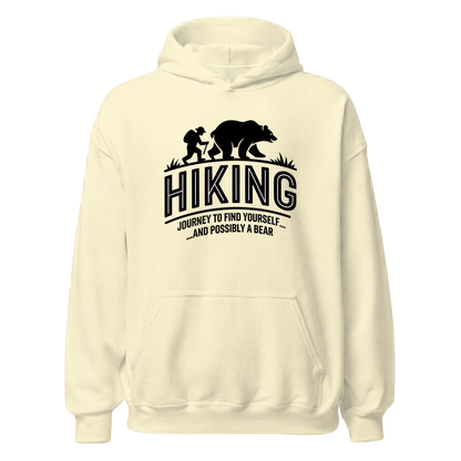 Hiking Journey Hoodie Unisex mit Wander-Motiv, Farbvariante