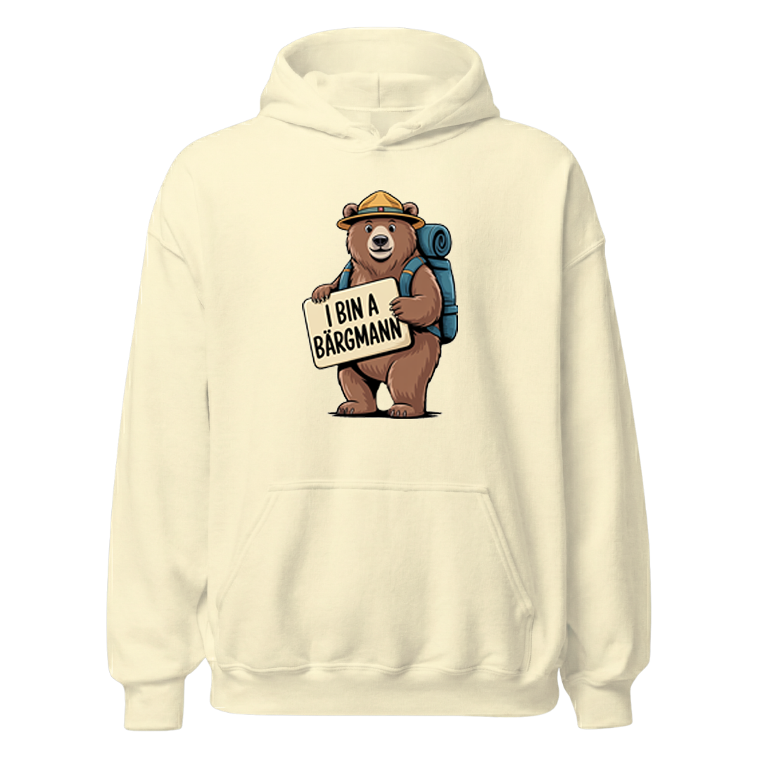 I bin a Bärgmann Hoodie Unisex mit bayrischem Spruch, Farbvariante
