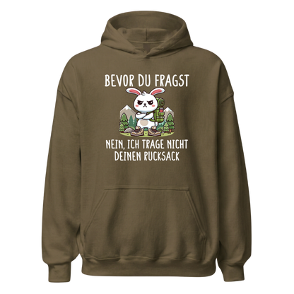 Schlepper Hoodie mit Wanderspruch, weitere Ansicht