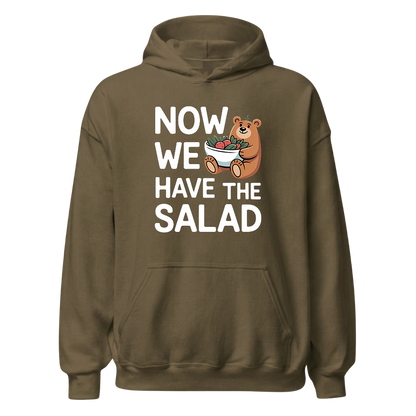 Now we have the Salad Hoodie Unisex mit Spruch, weitere Ansicht