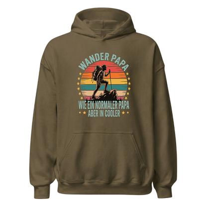 Wanderpapa Hoodie Unisex mit Wander-Motiv, weitere Ansicht