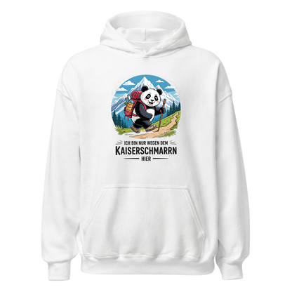 Kaiserschmarrn Panda Hoodie Unisex mit Panda-Motiv, Motivdetail