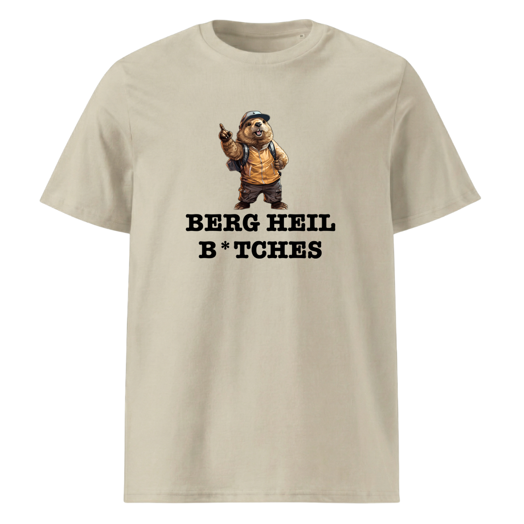 Berg Heil T-Shirt Unisex mit Spruch, Farbvariante