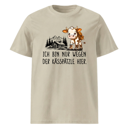 Kässpätzle T-Shirt Unisex mit Spätzle-Spruch, Farbvariante