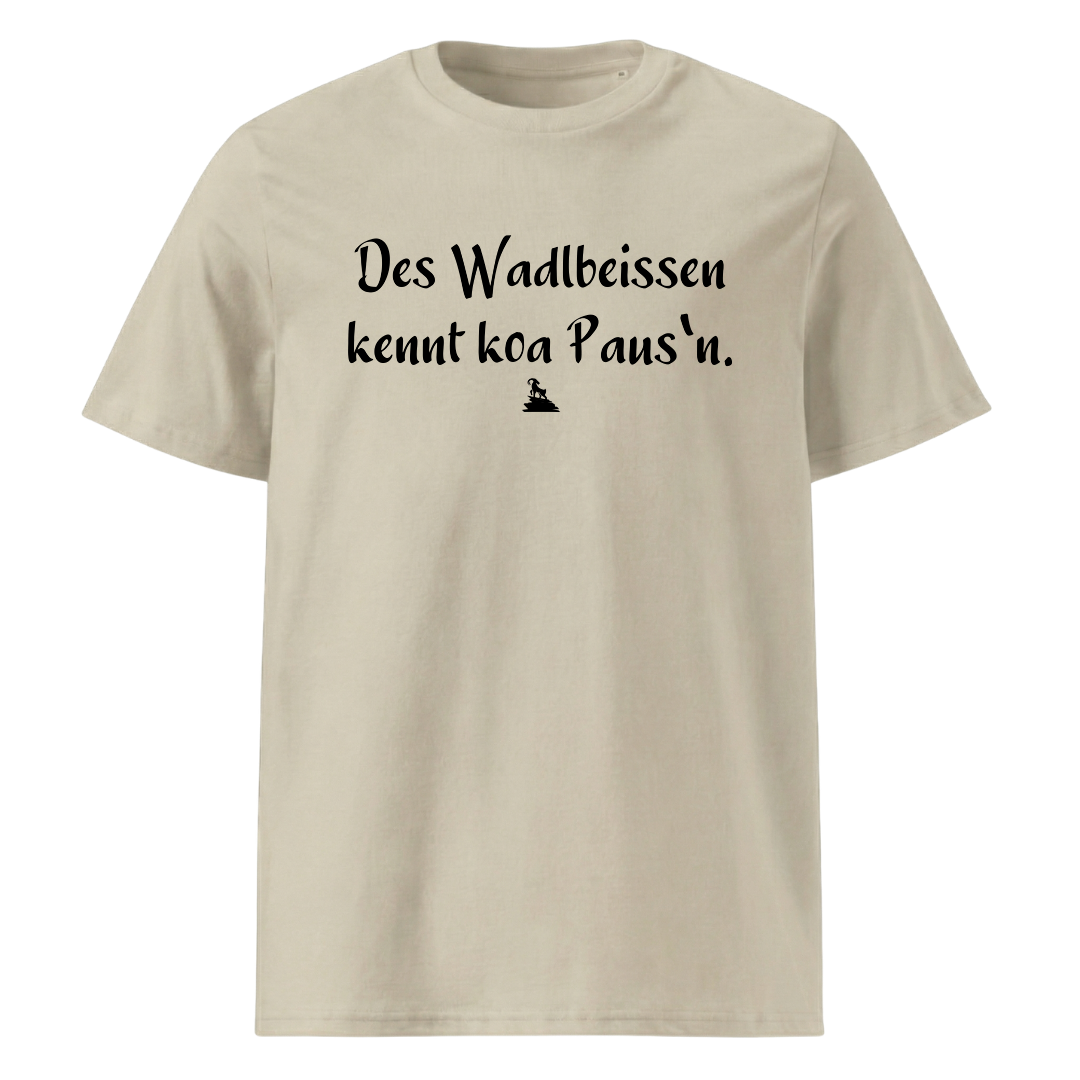 Wadlbeissen T-Shirt Unisex mit bayrischem Spruch, Farbvariante