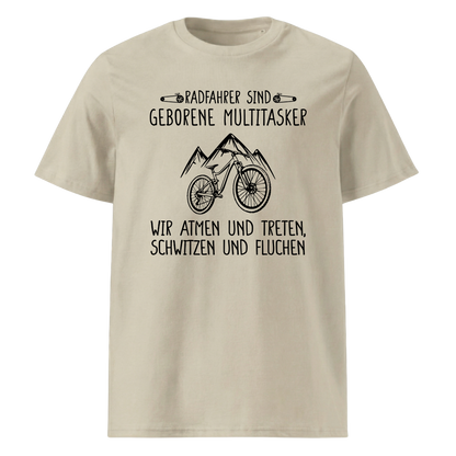 Multitasker T-Shirt mit Wander-Spruch, Farbvariante