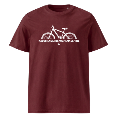 KVM T-Shirt mit Berg-Spruch, Print Nahaufnahme