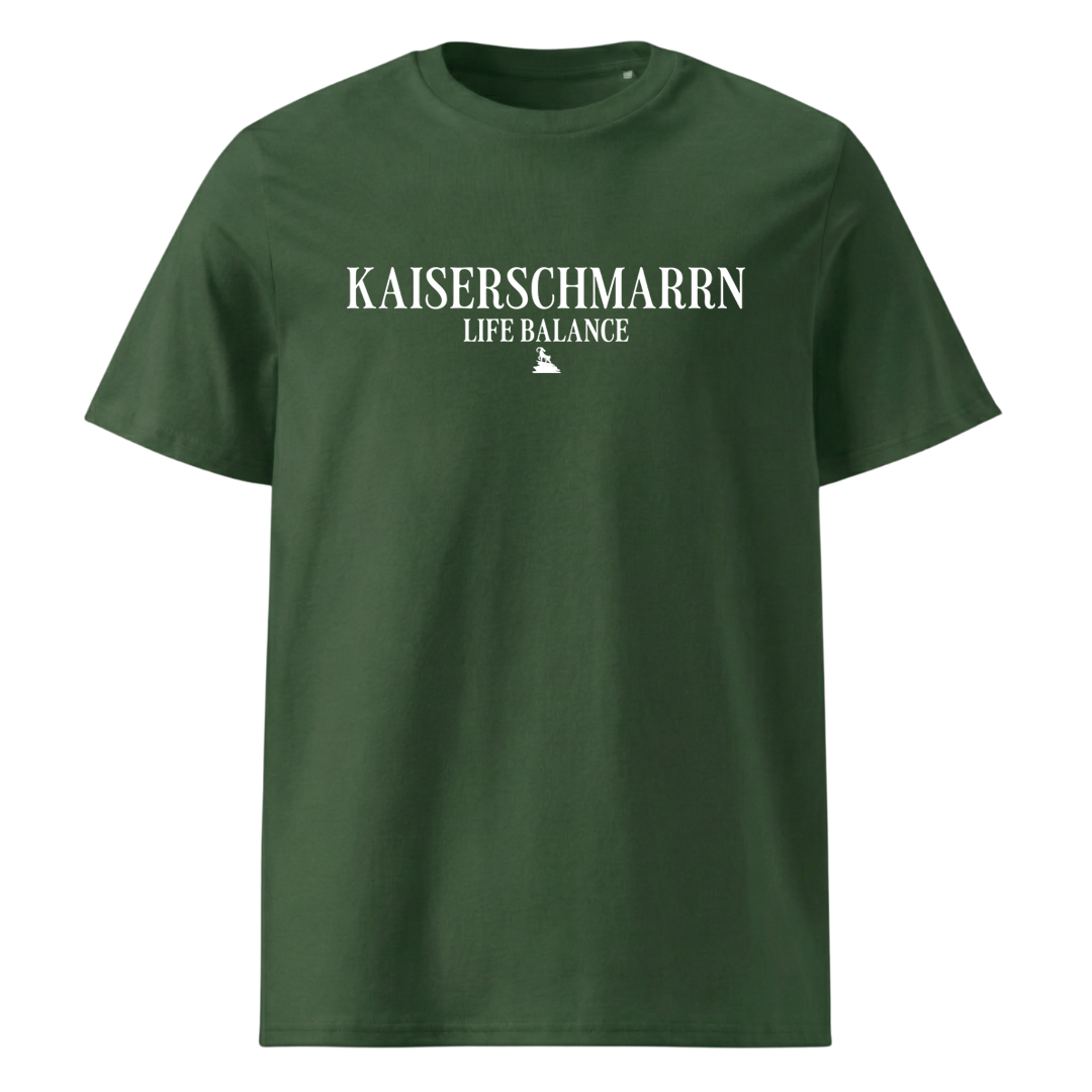 Life Balance T-Shirt Unisex mit Spruch, Detailansicht
