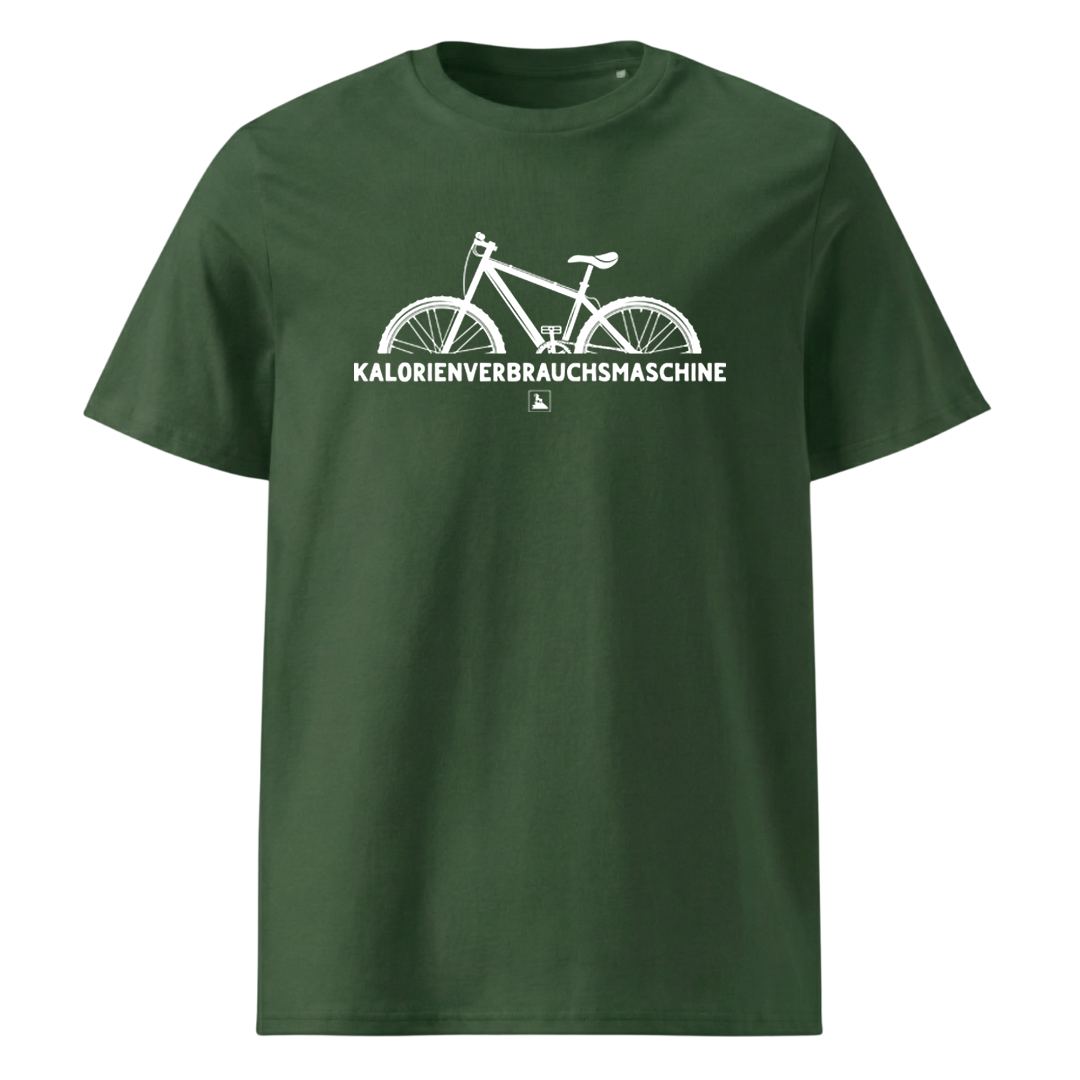 KVM T-Shirt mit Berg-Spruch, Detailansicht