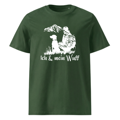 Ich & Mein Wuff T-Shirt Unisex mit Hund-Motiv, Detailansicht
