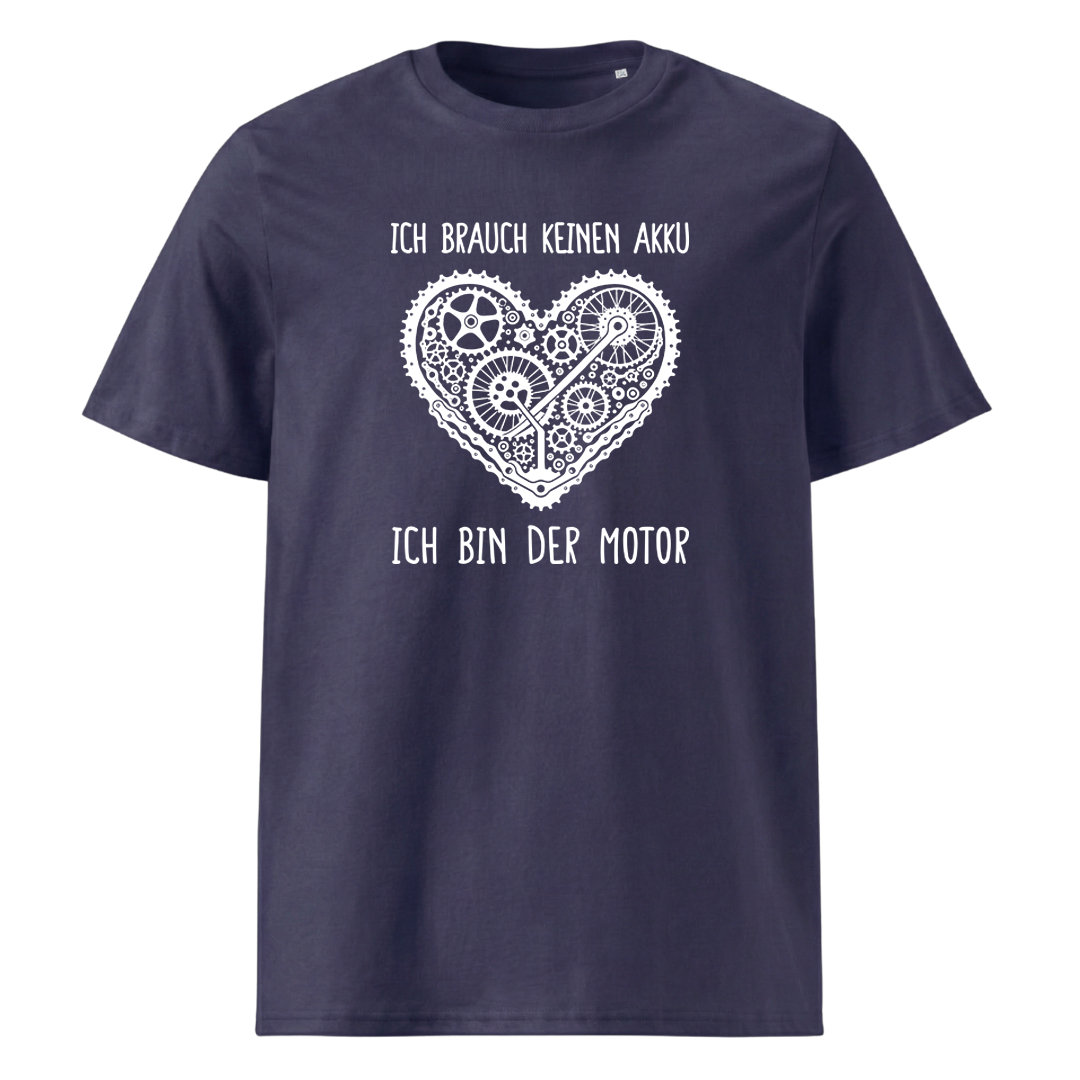 Motor T-Shirt mit Berg-Spruch, weitere Ansicht