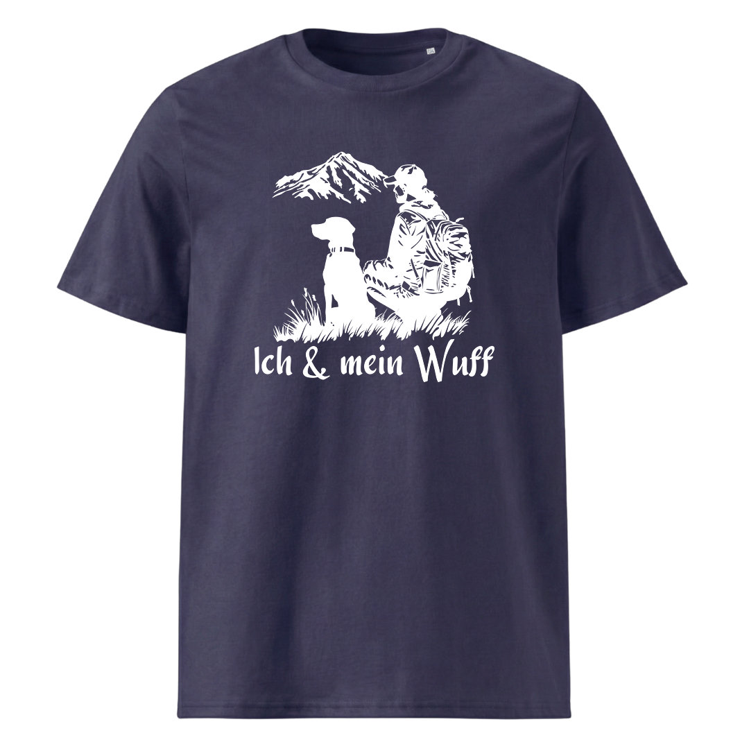 Ich & Mein Wuff T-Shirt Unisex mit Hund-Motiv, weitere Ansicht