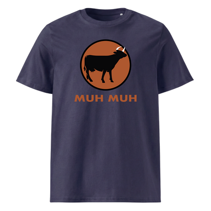 Muh Bio T-Shirt Unisex mit Kuh-Motiv, weitere Ansicht