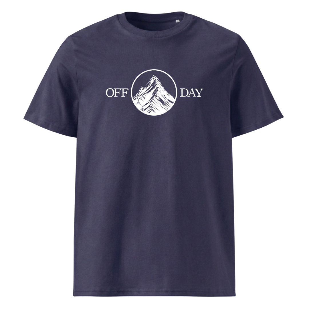 Off Day T-Shirt Unisex mit Bergmotiv, weitere Ansicht