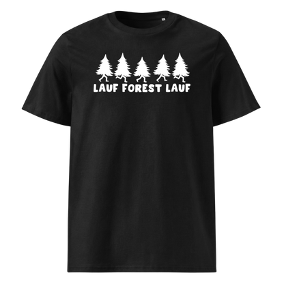 Lauf Forest T-Shirt Unisex mit Berg-Motiv, Frontansicht