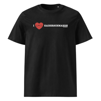 Kaiserschmarrn Love T-Shirt Unisex mit lustigem Spruch, Frontansicht