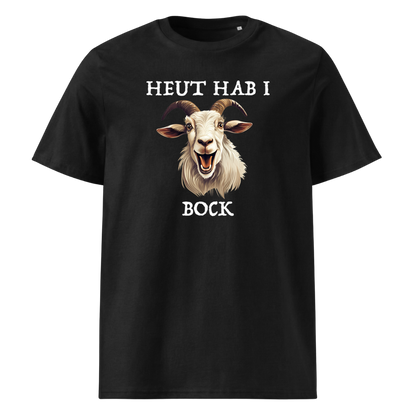 Bock T-Shirt Unisex mit Spruch, Frontansicht