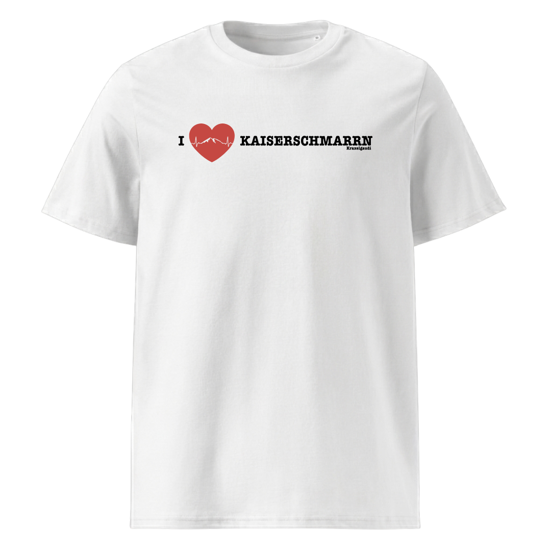 Kaiserschmarrn Love T-Shirt Unisex mit lustigem Spruch, Motivdetail